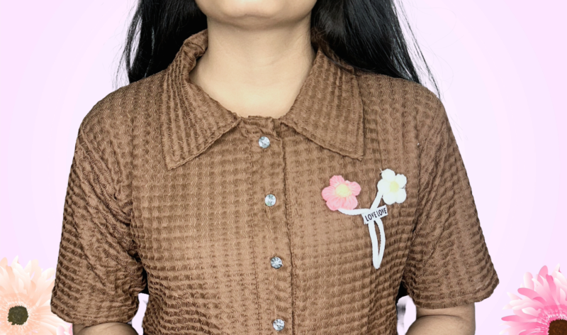 Classic Brown Solid Shirt - Image 5