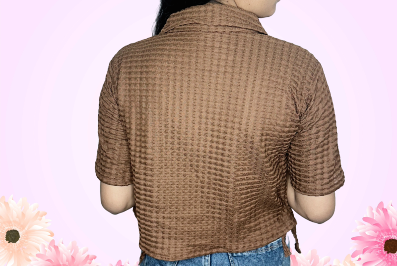 Classic Brown Solid Shirt - Image 6