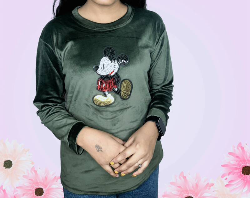 MickeyCharm Oversized Sweatshirt