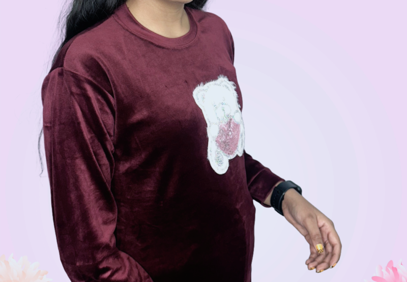 MickeyGlow Oversized Sweatshirt - Image 2